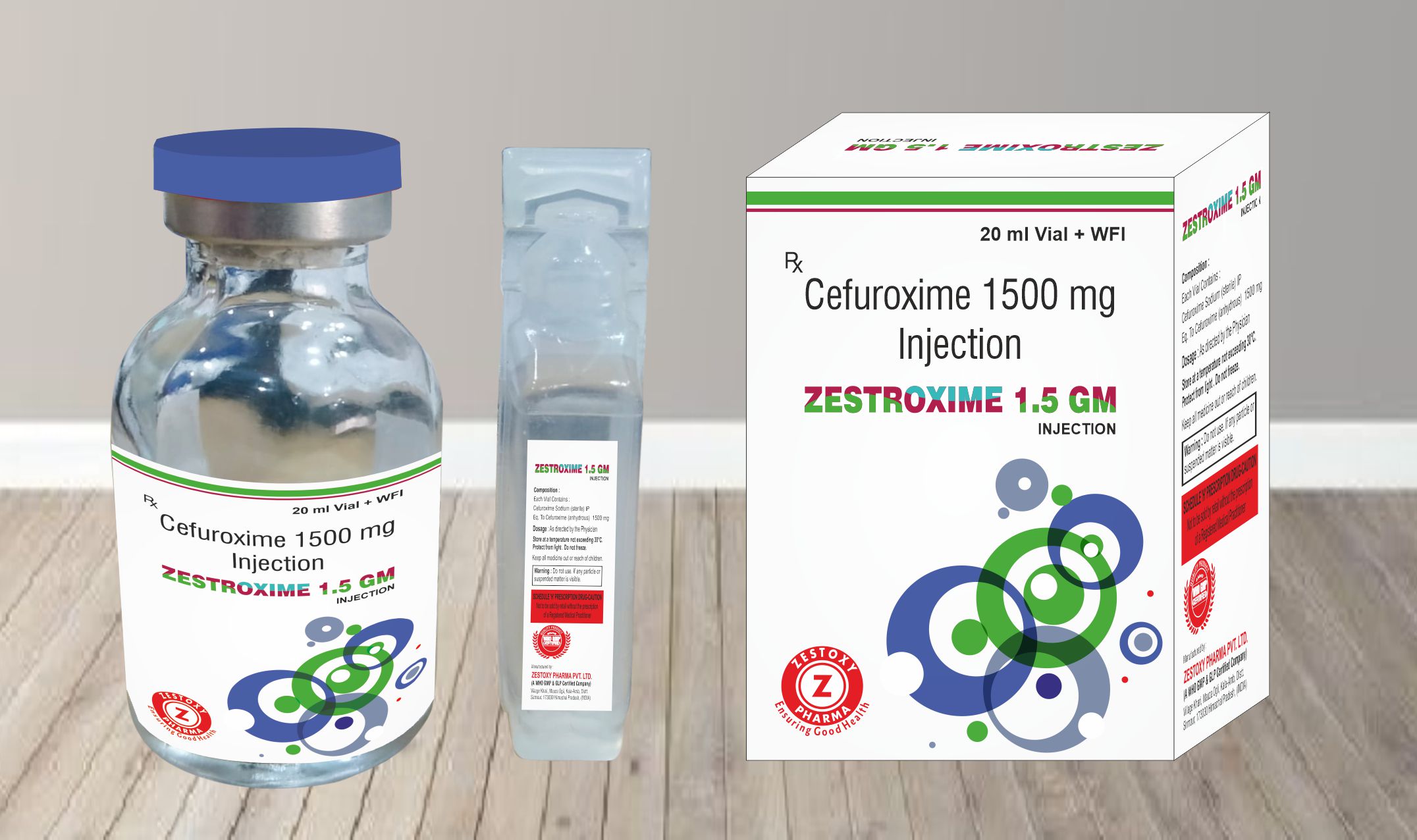 ZESTROXIME 1.5 GM INJECTION